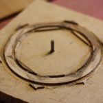 spalted maple rosette