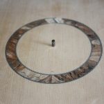 The rosette has now been sanded flat