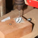 Drilling the penguins eye