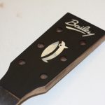 The Finished 'Penguin' Headstock inlay