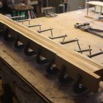 dry clamped thru neck laminates