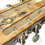 Open Headstock with custom inlays