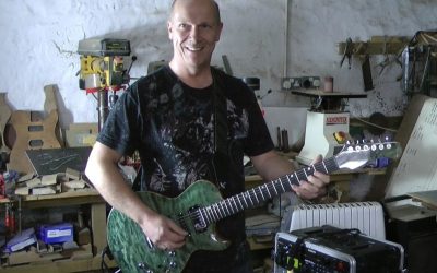 Our First Self Tuning Guitar – with Acoustic Simulator and MIDI