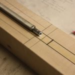 marking out the truss rod