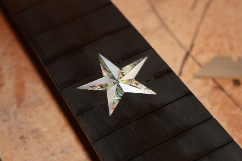 How to make a star inlay-2/2