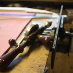 holes drilled for side inlays