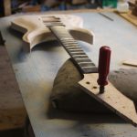 quilted maple guitar headstock veneer