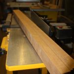 Planing the neck blank sqaure