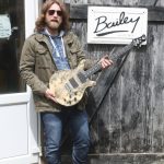 Iain with his new guitar
