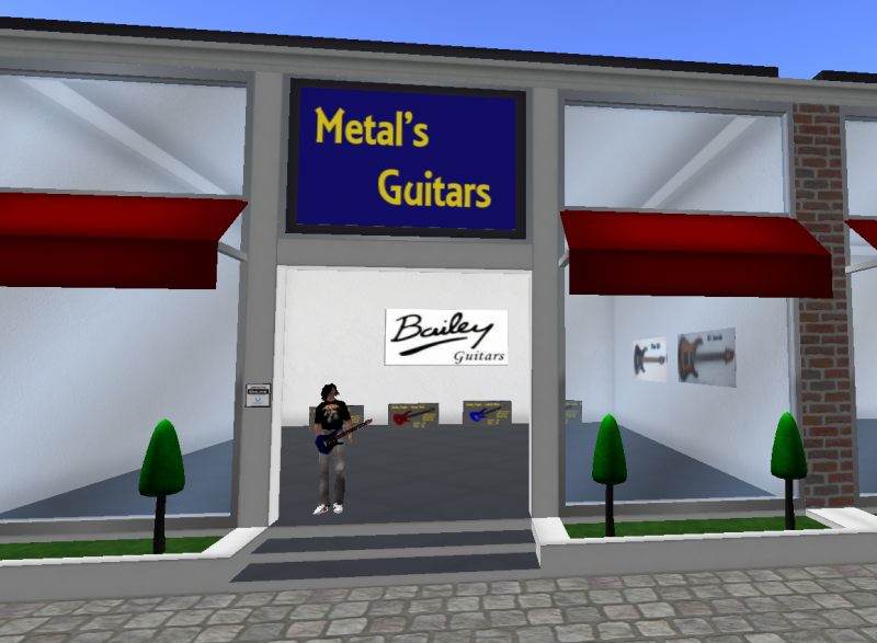 Bailey Guitars on Second Life