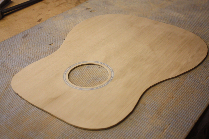 Custom Big D Acoustic Guitar – Stegg – Part 1