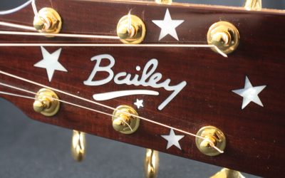 Bailey custom acoustic from 40,000 year old Ancient Kauri