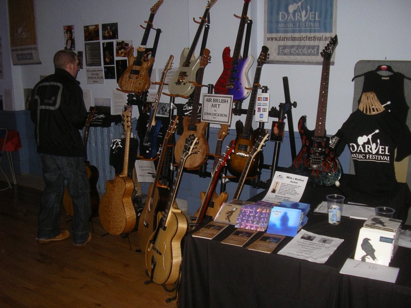 Win a Bailey Guitar at the Darvel Music Festival