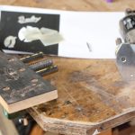 Routing the headstock inlay