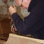 Drilling holes for the side dots