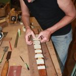 Dave starts his crown inlays