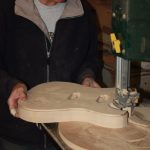 Cutting out the body shape