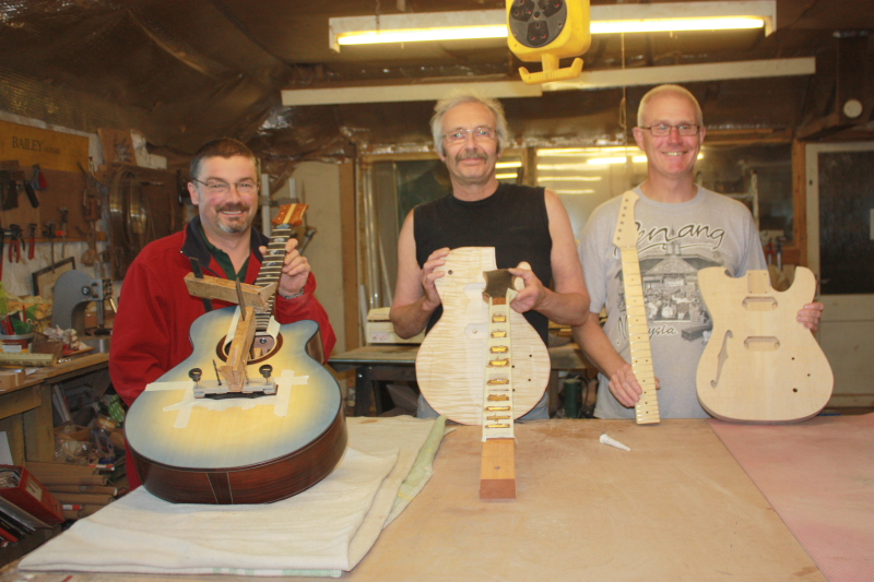 Build your own custom guitar- day 6