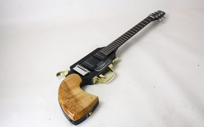 Jim Cairnes Colt Peacemaker guitar- finished at the Bailey workshop