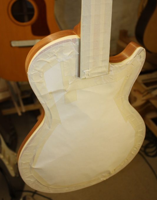 Custom Build – Set neck, Single cut, Flamed Cap- P12