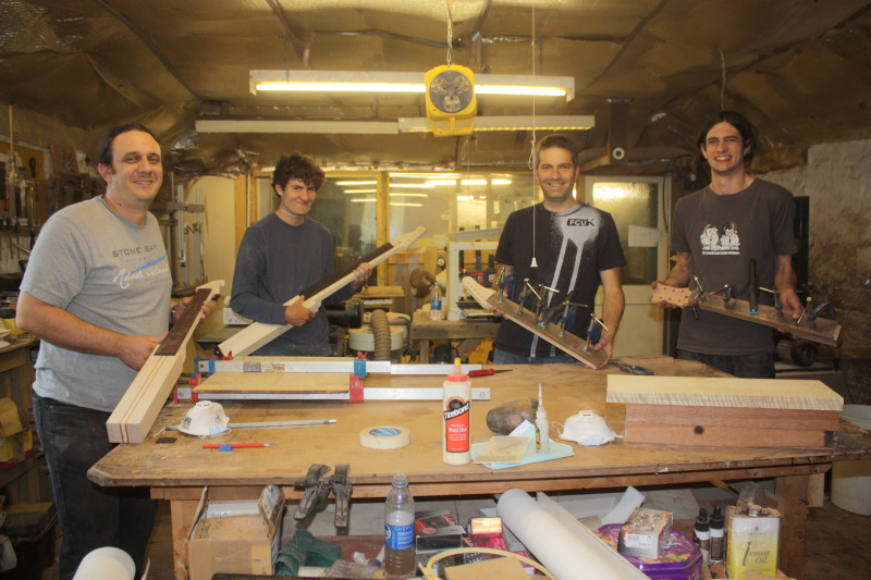 Build Your Own Custom Guitar – Course in Progress – Day 2