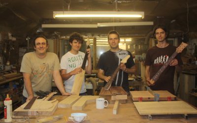 Build Your Own Custom Guitar – Course in Progress – Day 3
