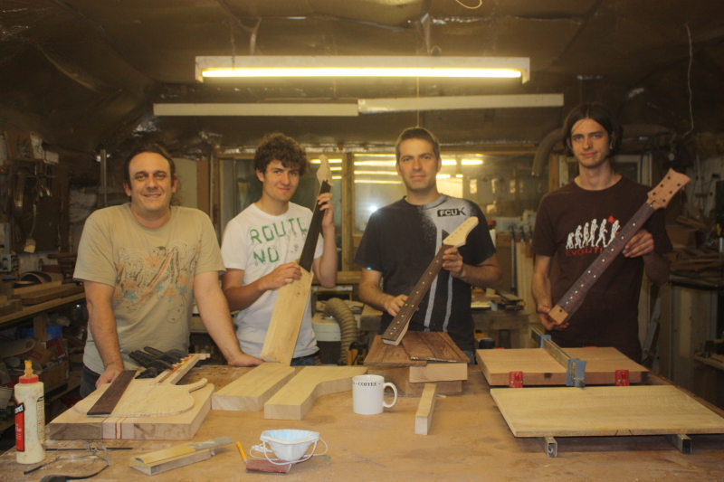 Build Your Own Custom Guitar – Course in Progress – Day 3
