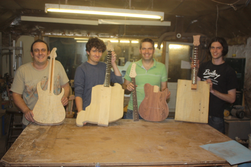 Build Your Own Custom Guitar – Course in Progress – Day 4