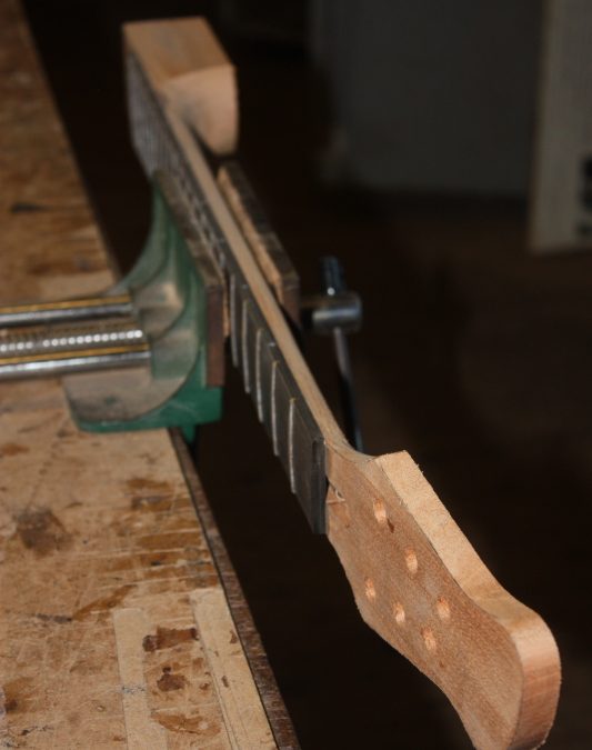 Bailey Custom Bandsman Build – Norwegian Wood – Part 2