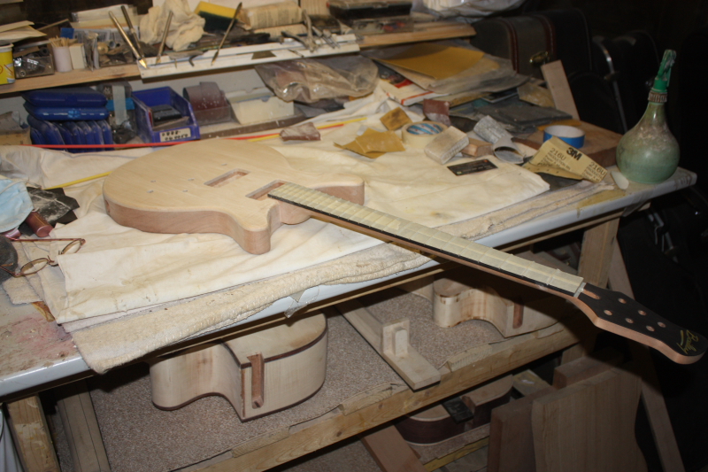 Bailey Custom Bandsman Build – Norwegian Wood – Part 5