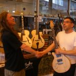 Steve is the new lucky owner of a left handed Bailey S2