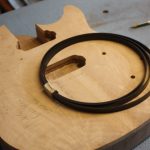 ready for binding guitar body