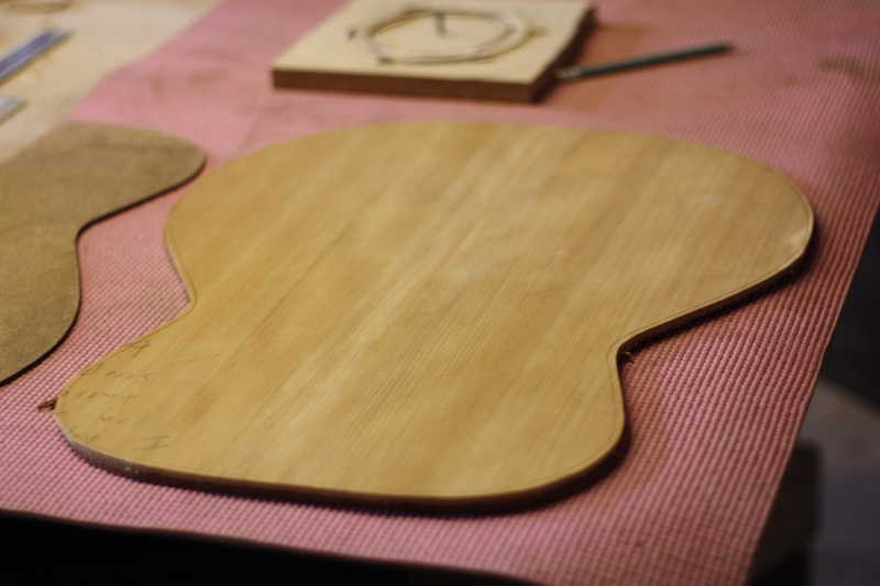 Bailey custom acoustic from 40,000 year old Kauri
