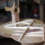 gluing the heel block