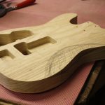 Routing for the trem springs, controls, and battery box