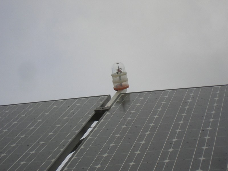 New weather dome for solar tracker!