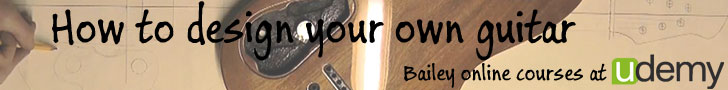 How to design your own guitar by Mark Bailey