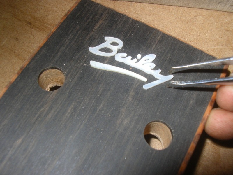 Alone in the Workshop – Part 14 – My name in lights